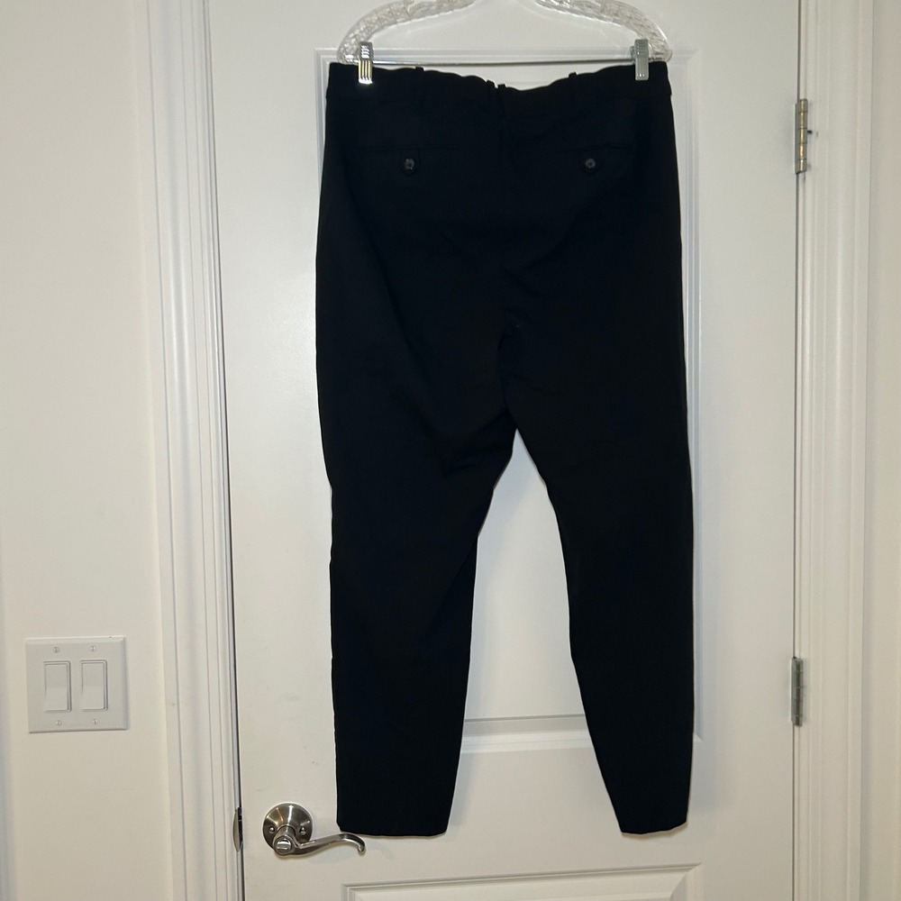 Lane Bryant The Madison Black Ankle Trousers Womens 16 Stretch Dress Pants work - Picture 4 of 5